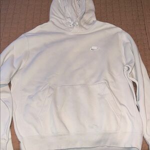 Nike Men's Light cream Hoodie